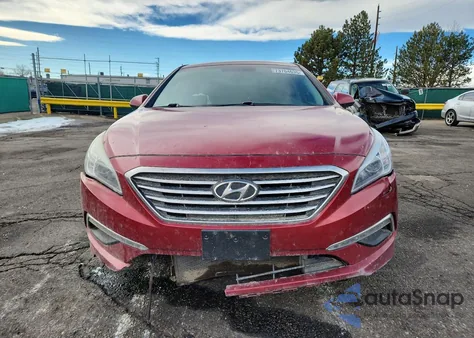 2015 Hyundai Sonata Se from USA, damaged, VIN 5NPE24AF2FH202697